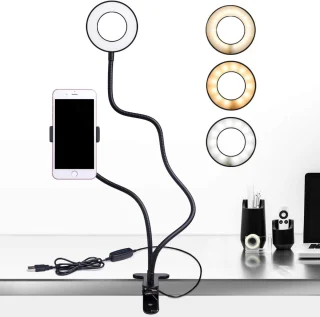 LED stalinė lempa su telefono laikikliu, stalo lempa su telefono stovu, LED lempa su telefono laikikliu, LED stalo lempa su telefono stovu 6