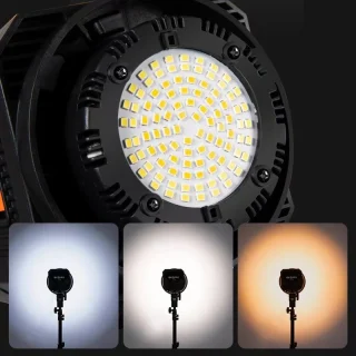Fotostudijos šviesa su nuotolinio valdymo pultu, fotografavimo šviestuvas 100W, 100W šviesa fotografijai 5