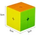 2x2 greito sukimo kubas, magiškas galvosūkio kubas, Rubiko kubas, 2x2 kubikas, 2x2 Rubiko galvosūkis, 2x2 dėlionės kubas