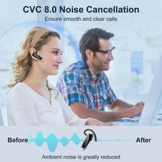 „Bluetooth 4.1 belaidė ausinė, belaidė ausinė su mikrofonu, Bluetooth ausinė, Bluetooth laisvų rankų ausinė“ 2