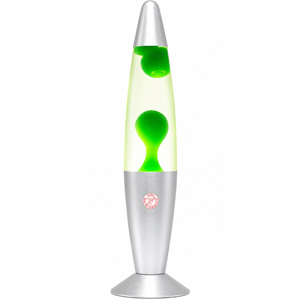 Lavalamp roheline vaha 360 mm, dekoratiivne lavalamp, laual asuv lavavalgusti