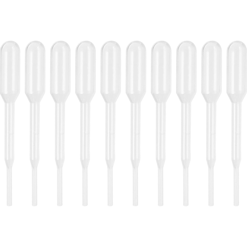 Pipett, 0,2 ml maht, 65 mm pikkus, 50 tk komplektis, laboripipett, tilgapipett