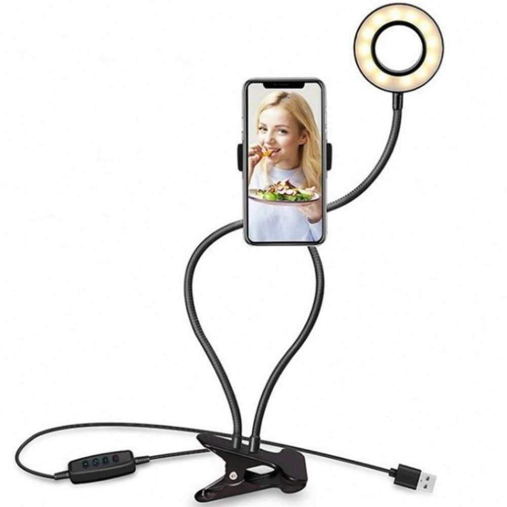 LED laualamp telefonialusega, lauavalgusti telefonihoidikuga, LED lamp koos telefonihoidjaga