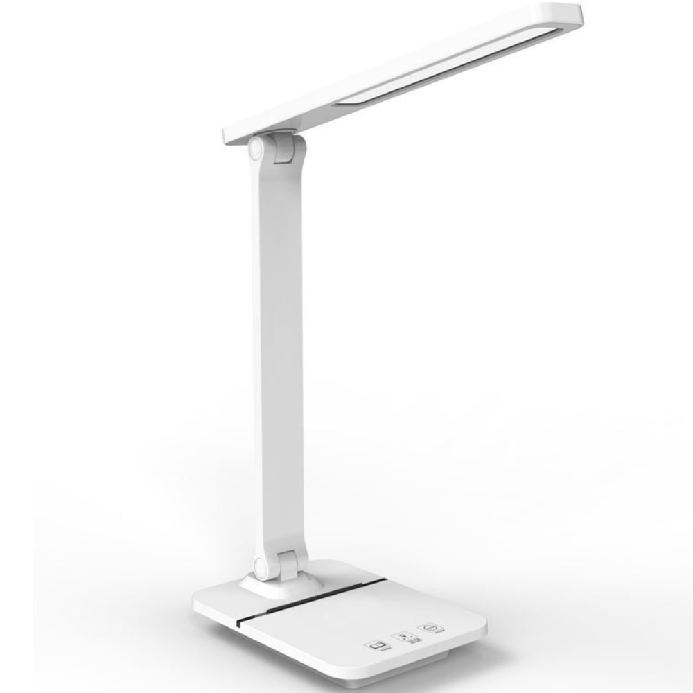 LED laualamp USB-laadimisega, laualamp sisseehitatud laadijaga, LED töölamp