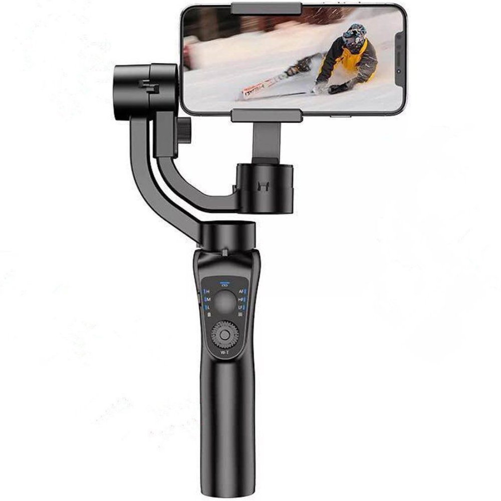 Nutitelefoni stabilisaator, 3-teljeline anti-shake statiivihoidik, nutitelefoni gimbal, telefoni videostabilisaator