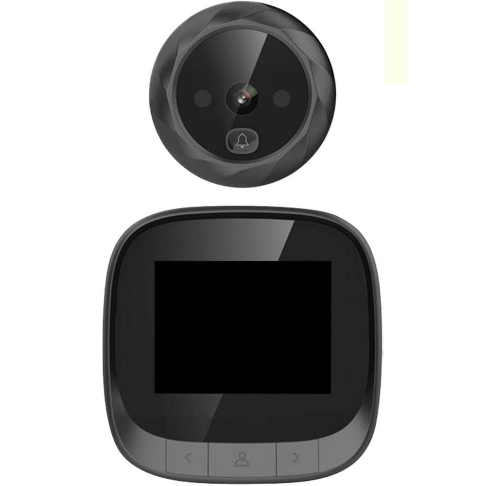 Juhtmevaba video-uksekell ekraaniga ja uksekella kaameraga, wifi uksevideosüsteem, traadita uksekaamera