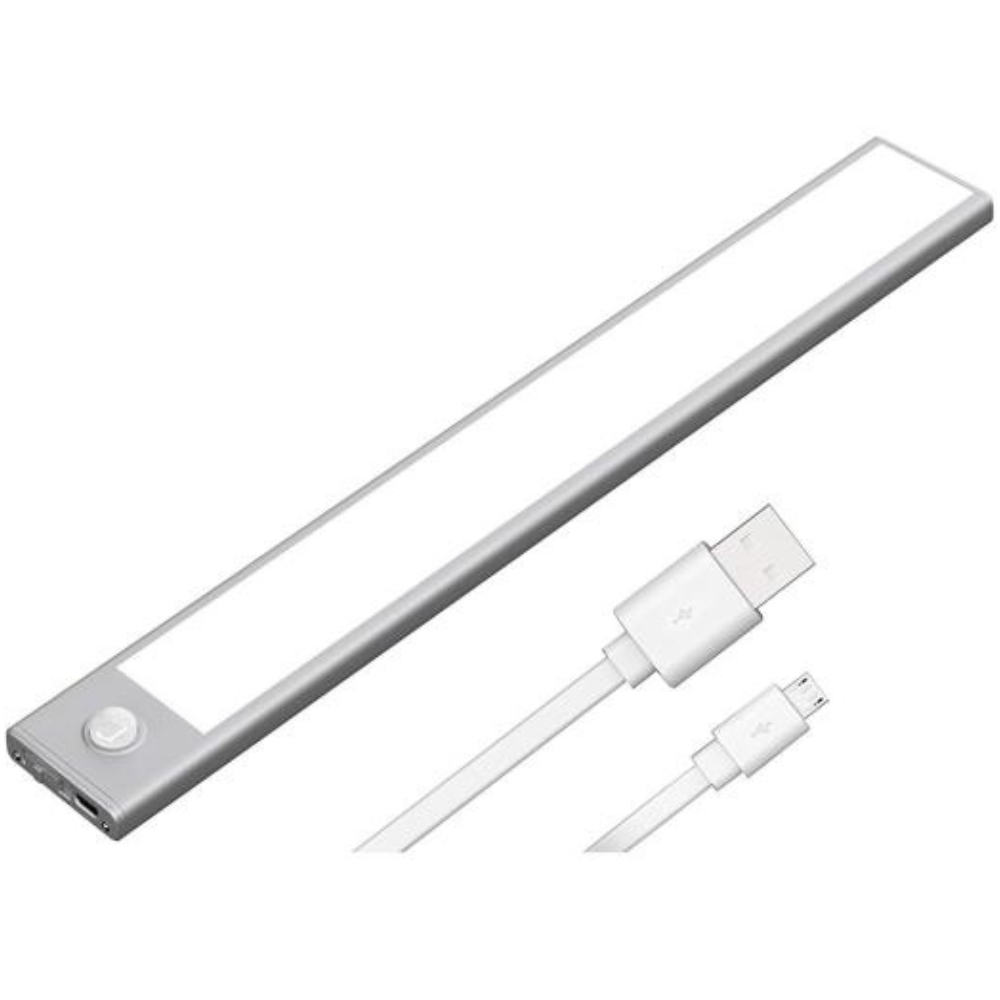 LED valgusriba liikumisanduriga, 60 cm, LED liikumisanduriga lamp, liikumisanduriga valgusliist