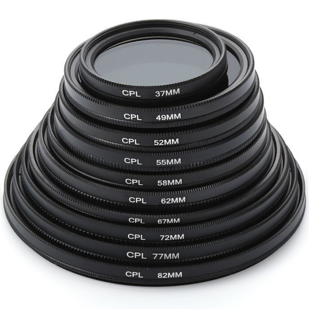 52 mm CPL ringpolarisatsioonifilter kaamerale, ümmargune polarisatsioonifilter objektiivile, CPL kaamera objektiivifilter