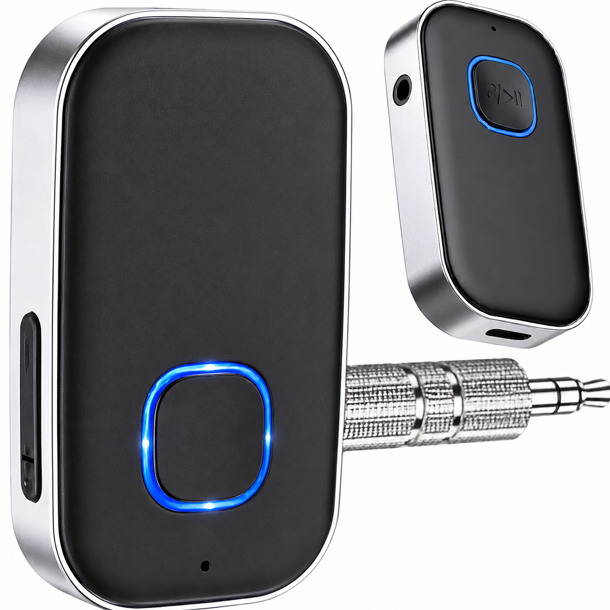 Bluetooth 5.0 helivastuvõtja, 3,5 mm AUX juhtmevaba audioadapter autosse, Bluetooth AUX vastuvõtja, Bluetooth audioadapter autosse