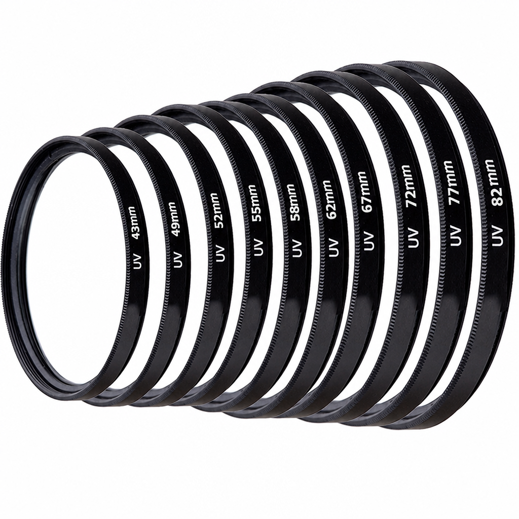 UV filtras 82 mm, ultravioletinis objektyvo filtras, fotoaparato objektyvo apsauginis filtras, objektyvo UV apsauga