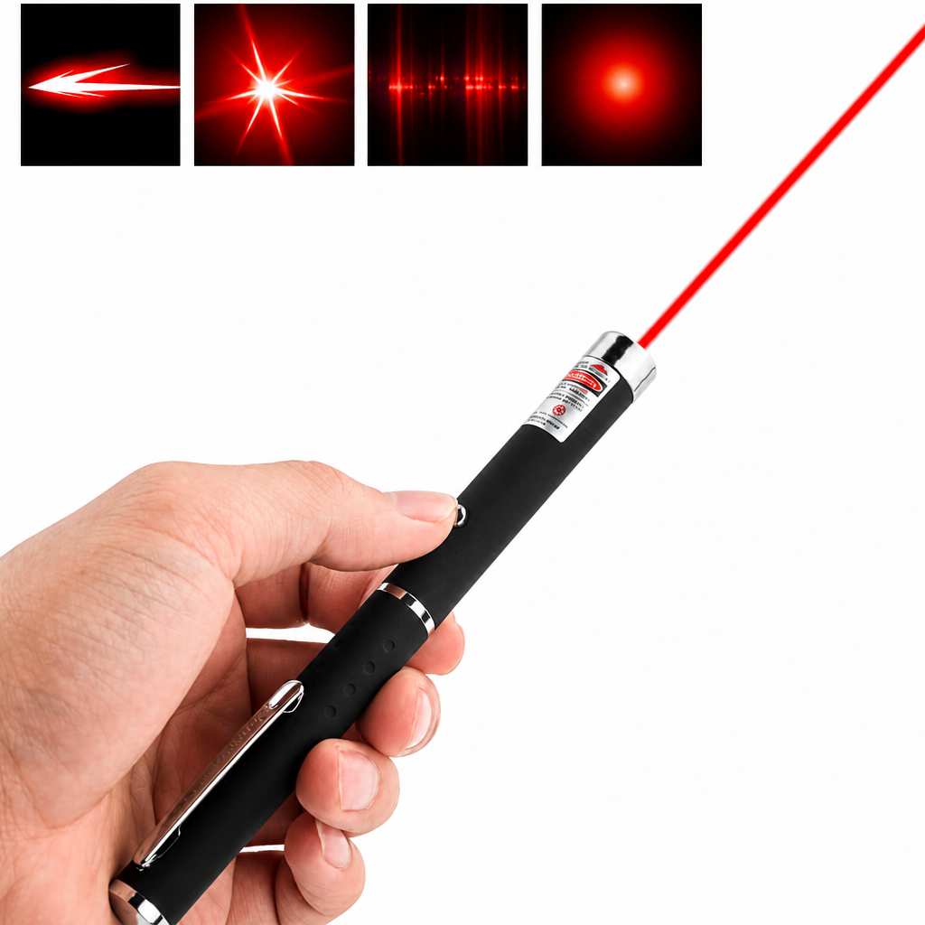 Lazerinis žaislas katėms, raudonas lazerinis žymeklis, lazerinė rašiklinė rodyklė, lazerinė rodyklė katėms