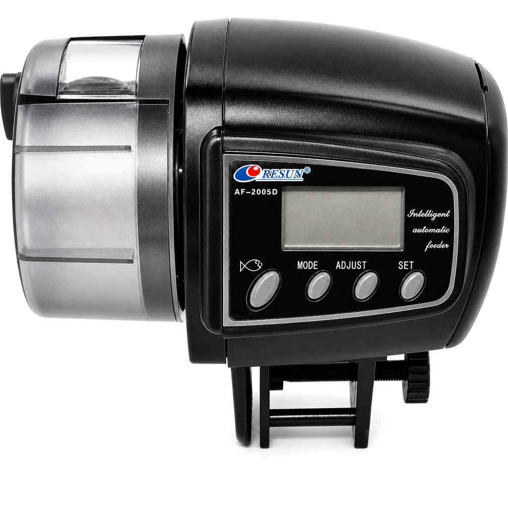 Automātiska akvārija zivju barotava 100 ml, dozators, akvārija barošanas automāts