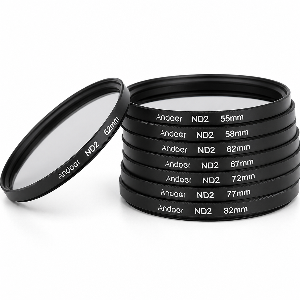 ND2 neitrālais blīvuma filtrs 82 mm, 1 soļa ND filtrs, kameras ND2 filtrs, gaismas samazināšanas filtrs