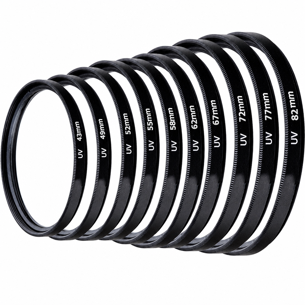 UV filtrs 62 mm kamerai, ultravioleto staru objektīva filtrs un objektīva aizsargstikls, UV objektīva filtrs, UV aizsargfiltrs