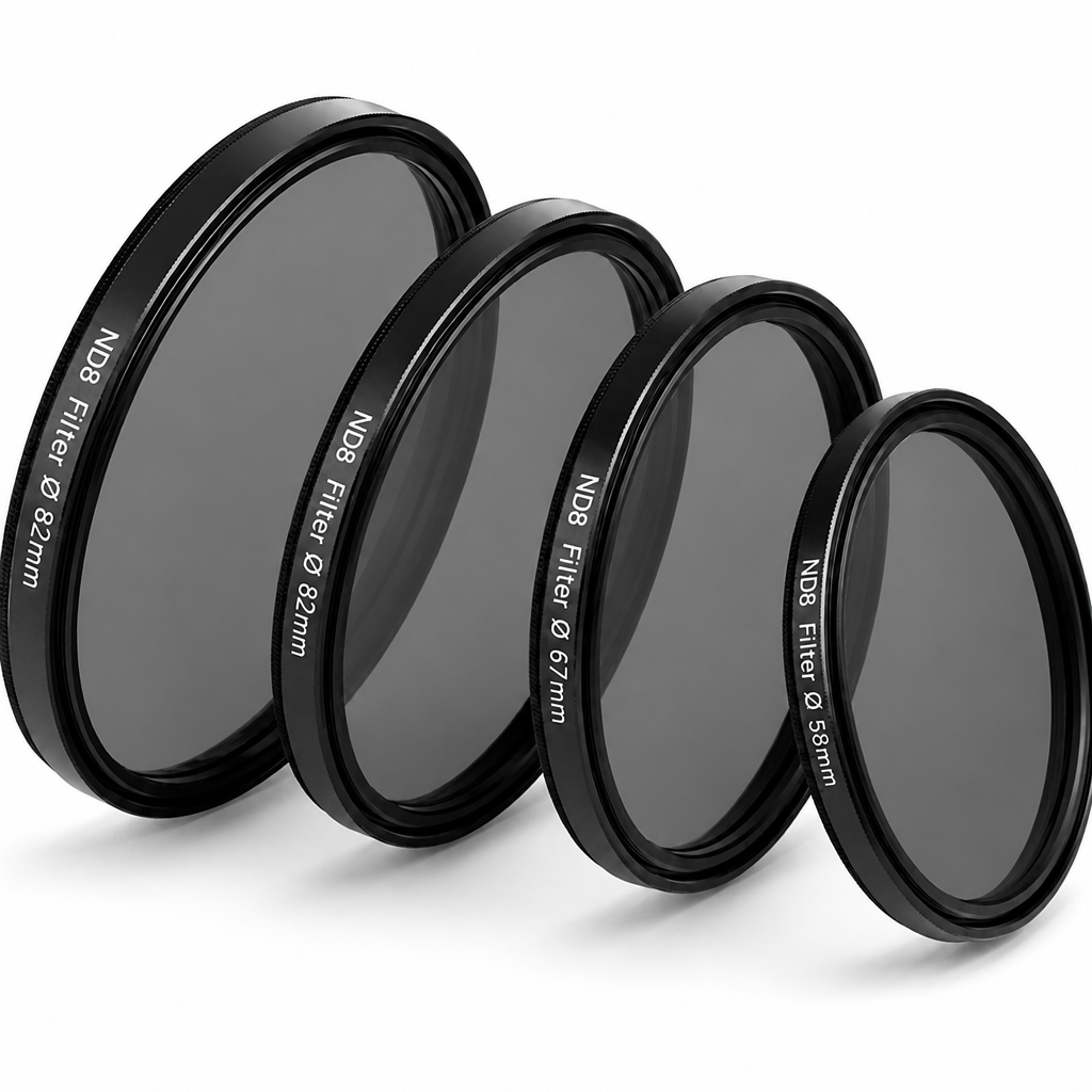 ND8 neitrālais pelēkais filtrs 37 mm, 3 soļu ND gaismas samazināšanas filtrs, ND8 objektīva filtrs, neitrālais ND filtrs