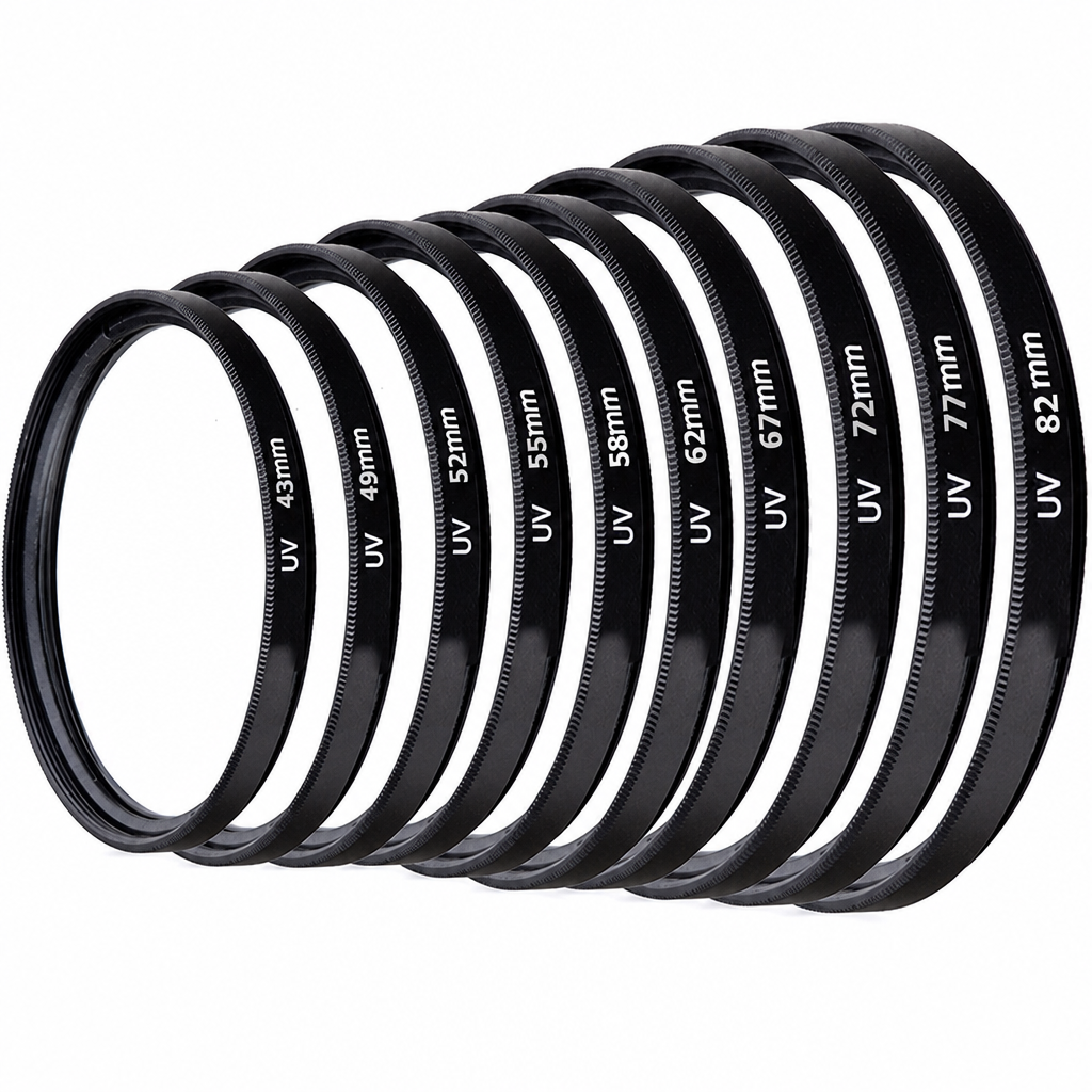 UV filtrs 40.5 mm objektīvam, ultravioleto staru lēcas filtrs, kameras objektīva aizsargfiltrs
