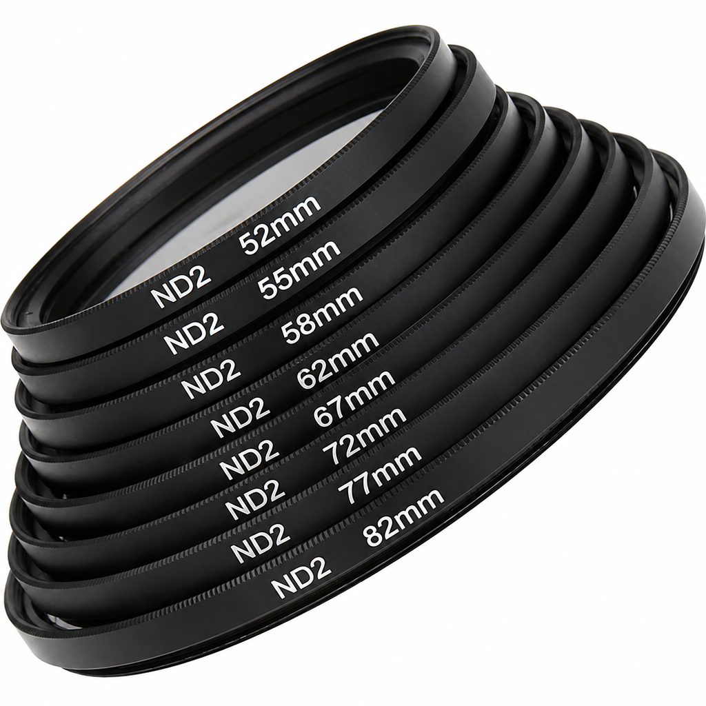 ND2 neitrālais blīvuma filtrs 49mm, 1 soļa ND filtrs, ND2 lēcas filtrs, ND2 gaismas samazināšanas filtrs
