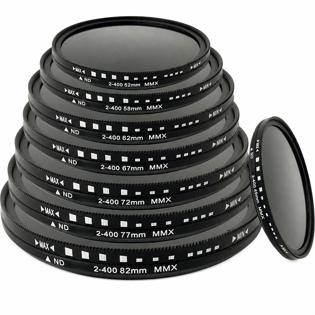 52 mm mainīgais ND filtrs, ND2–400 regulējams neitrālā blīvuma objektīva filtrs, regulējams ND foto filtrs