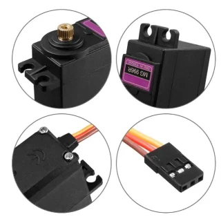 Servo MG996R, 360° pööratav metallhammasratastega servo RC mudelitele, RC servo, modellismiservo 5