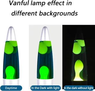 Lavalamp roheline vaha 360 mm, dekoratiivne lavalamp, laual asuv lavavalgusti 3