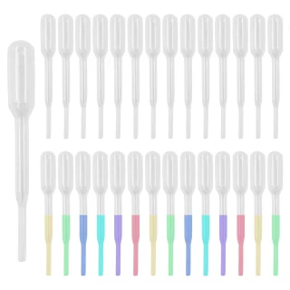 Pipett, 0,2 ml maht, 65 mm pikkus, 50 tk komplektis, laboripipett, tilgapipett 5