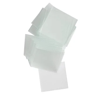 Mikroskoobi katteklaasid 20×20 mm, paksus 0,13–0,17 mm, 100 tk, labori- ja meditsiinikasutuseks, mikroskoobi katteklaas, mikroskoobi katteklaasike 4