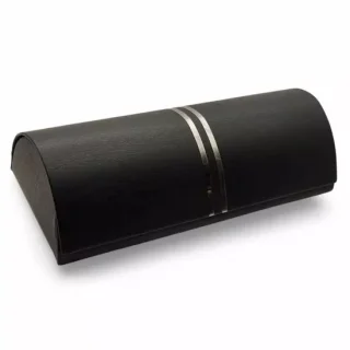 Prillitoos nahast, must prillikarp, etui prillidele 2