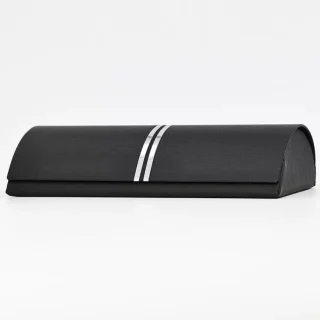 Prillitoos nahast, must prillikarp, etui prillidele 4