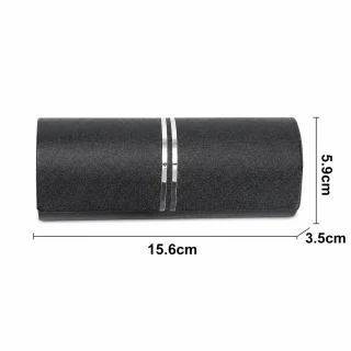 Prillitoos nahast, must prillikarp, etui prillidele 5