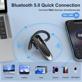 Bluetooth 4.1 juhtmevaba kõrvaklapp mikrofoniga, Bluetooth handsfree seade, juhtmevaba kõrvamikrofon 3