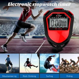 Digitaalsekronomeeter spordiks, stopper treeninguks ja fitnessiks, jooksu- ja jõusaalitimer, spordistopper, treeningukell 5