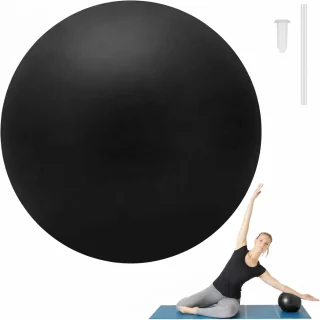 Pilatesepall must 23 cm, pilatese minipall, treeningpall 1