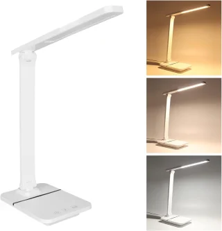 LED laualamp USB-laadimisega, laualamp sisseehitatud laadijaga, LED töölamp 2