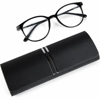 Prillitoos nahast, must prillikarp, etui prillidele 1