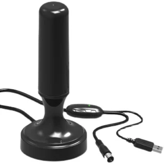 HDTV siseruumide antenn pistikuga, televiisori toaantenni, digitaalne HDTV toaantenn