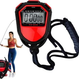 Digitaalsekronomeeter spordiks, stopper treeninguks ja fitnessiks, jooksu- ja jõusaalitimer, spordistopper, treeningukell