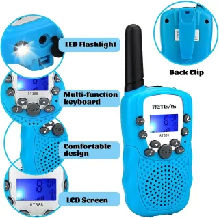 Pika leviala raadiosaatjad LCD-ekraaniga, 3 tk komplektis, käsiraadiosaatjad, walkie-talkie raadiod 5