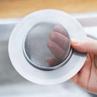 Valamu äravoolusõel, 73 mm, roostevabast terasest, vannitoa ja köögi valamu jaoks, kraanikausi äravoolu sõel, valamu äravoolu filter 3