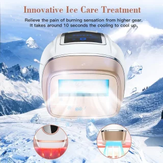 IPL karvade eemaldamise seade jahutusega, laserepilatsiooniseade, IPL epilaator 4