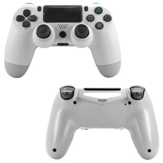 Juhtmevaba mängupult PlayStationile, valge, puutetundliku paneeli ja Bluetooth‑ühendusega, juhtmevaba PS mängupult, PlayStationi kontroller 5