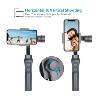 Nutitelefoni stabilisaator, 3-teljeline anti-shake statiivihoidik, nutitelefoni gimbal, telefoni videostabilisaator 4