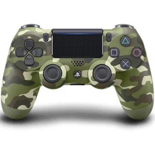 PlayStation juhtmevaba mängupult, puutetundliku paneeli ja Bluetooth-ühendusega, kamuflaažimustriga, mängukontroller, PS puldiga kontroller