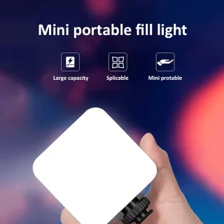 Clipitav LED-valgusti telefonikaamerale, kaasaskantav, clip-on välisvalgusti, telefonivalgusti kaamerale 2