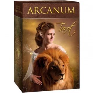 Tarokaardid Arcanum, veekindel müstilise arkaanumi komplekt ennustamiseks ja vaimseks juhatuseks, taro kaartide pakk, ennustuskaardid