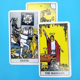 Tarotkaardid Rider Waite Smith stiilis, 78 kaarti, veekindel paber, ennustamis- ja ennustuskaardid, taro kaartide komplekt, taropakk 3