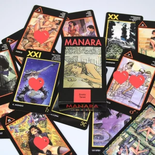 Erotilised tarokaardid veehülgaval paberil, müstiline tarot komplekt ennustamiseks, tuleviku ennustamise kaardid 3