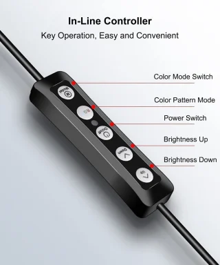 RGB rõngaslamp 26 cm telefonihoidjaga, LED ringvalgusti, telefoniga rõngaslamp, vlogimise rõngaslamp 5