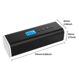 Elektriline rattapump, akutoitel kompressor, elektriline rehvipump, rehvide täispuhuja 3
