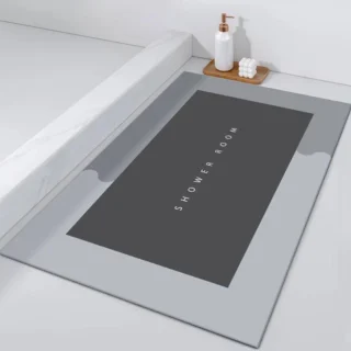 Vannitoa vaip 50x80 cm, libisemiskindel vannimatt, vannitoa põrandavaip