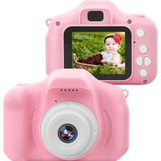 Laste digikaamera roosa, laste digitaalne kaamera, laste fotokaamera 1